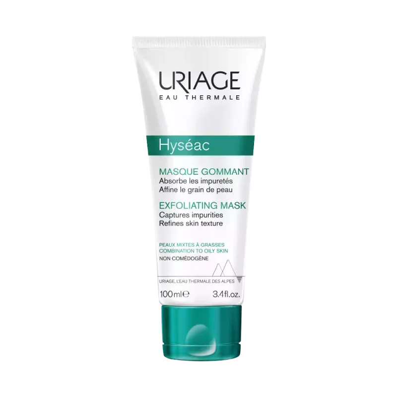 Hyseac Mask Gommant 100ml, mascarilla y exfoliante para piel mixta a grasa.