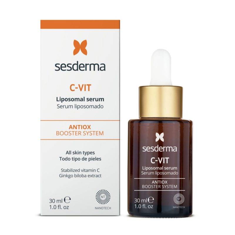 C-VIT Liposomal Serum de Sesderma: sérum con Vitamina C para iluminar y revitalizar la piel apagada.