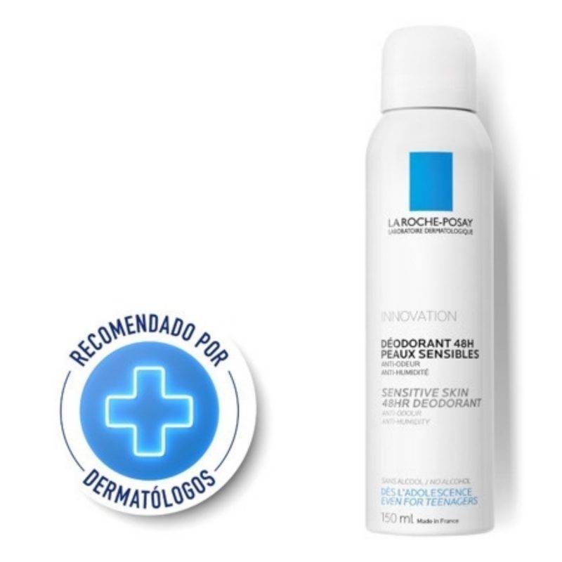 Desodorante La Roche-Posay Physio Deo Aerosol 150 ml para pieles sensibles.